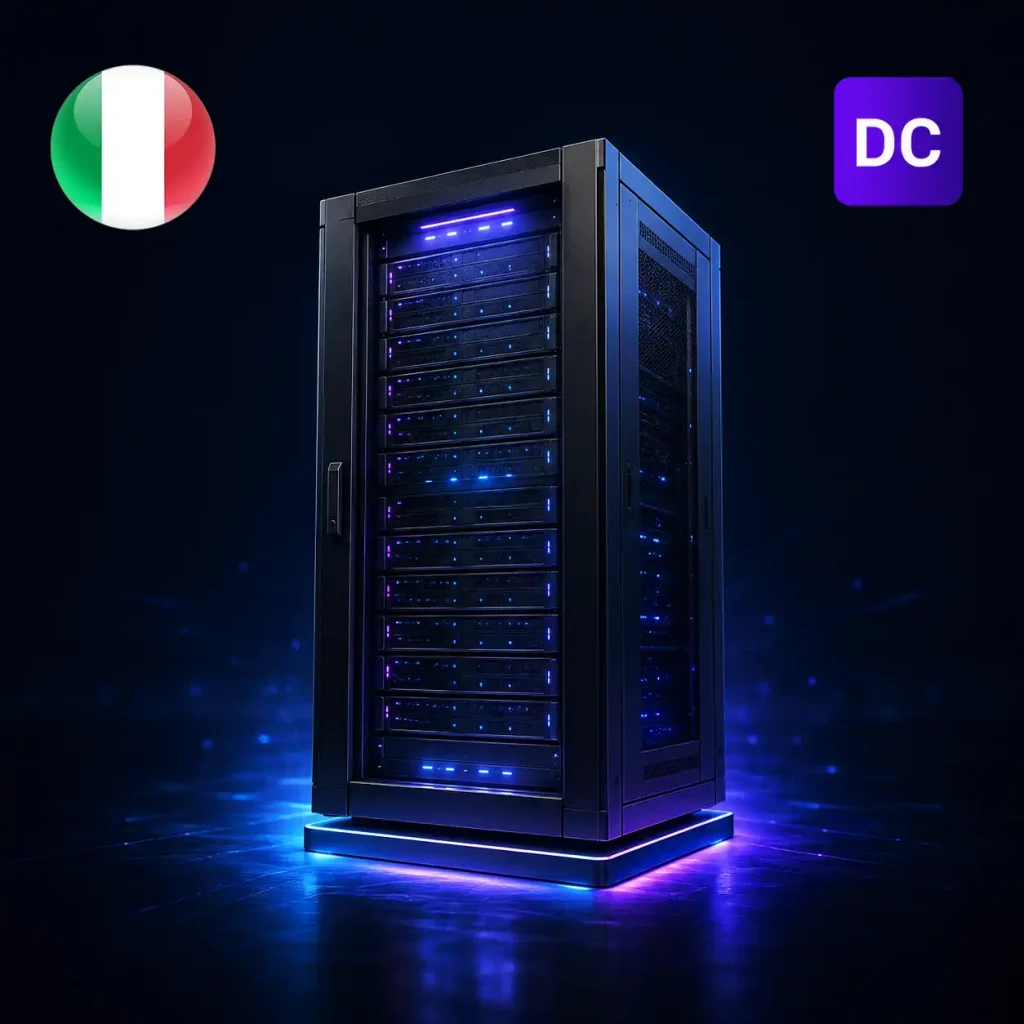 آیپی ثابت دیتاسنتر ایتالیا