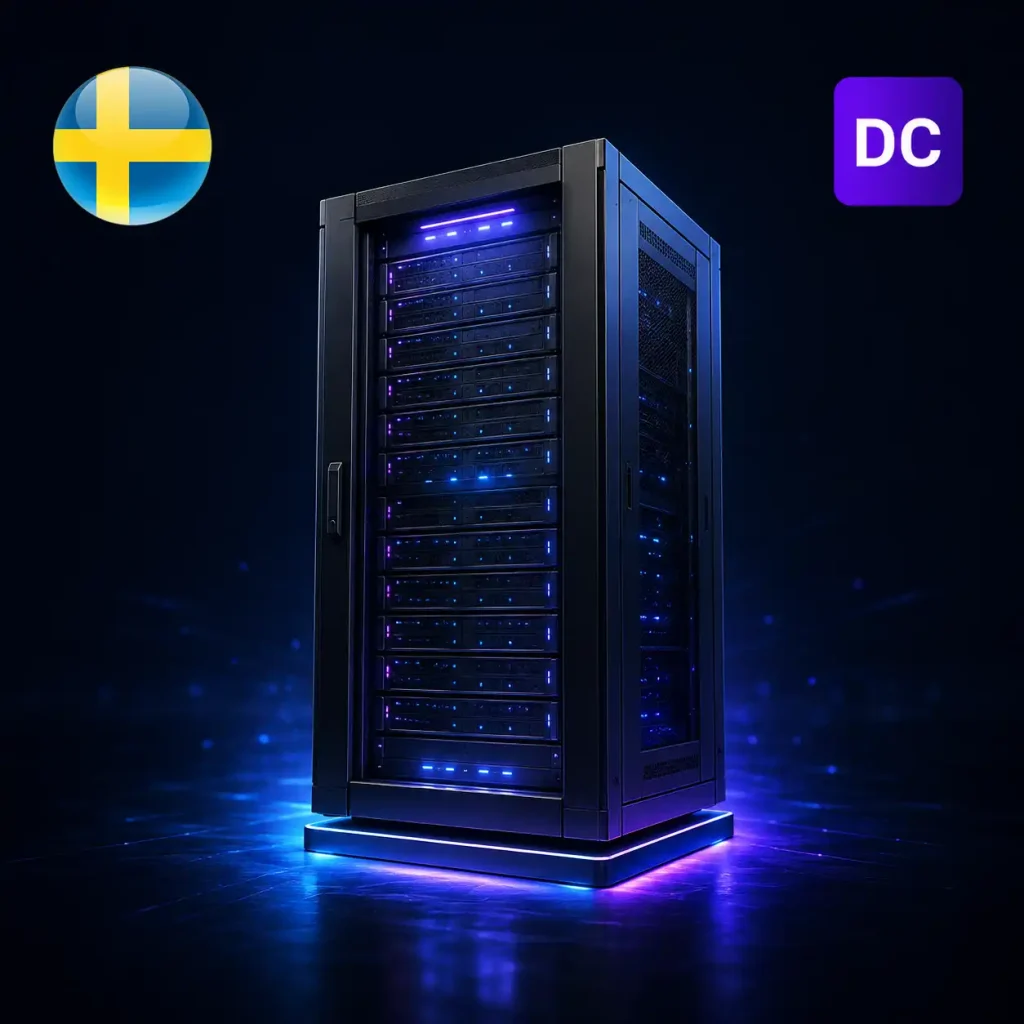 آیپی ثابت دیتاسنتر سوئد